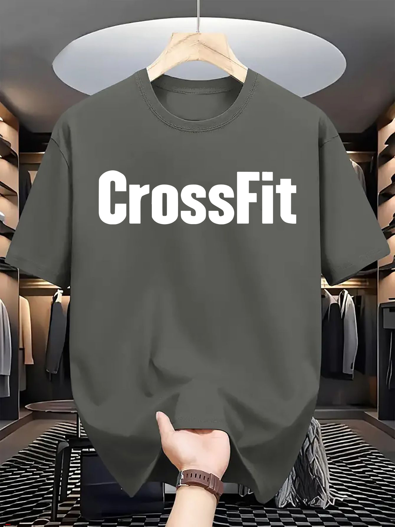 Crossfit Mayhem - 남성용 여름 100% 코튼 캐주얼 루즈