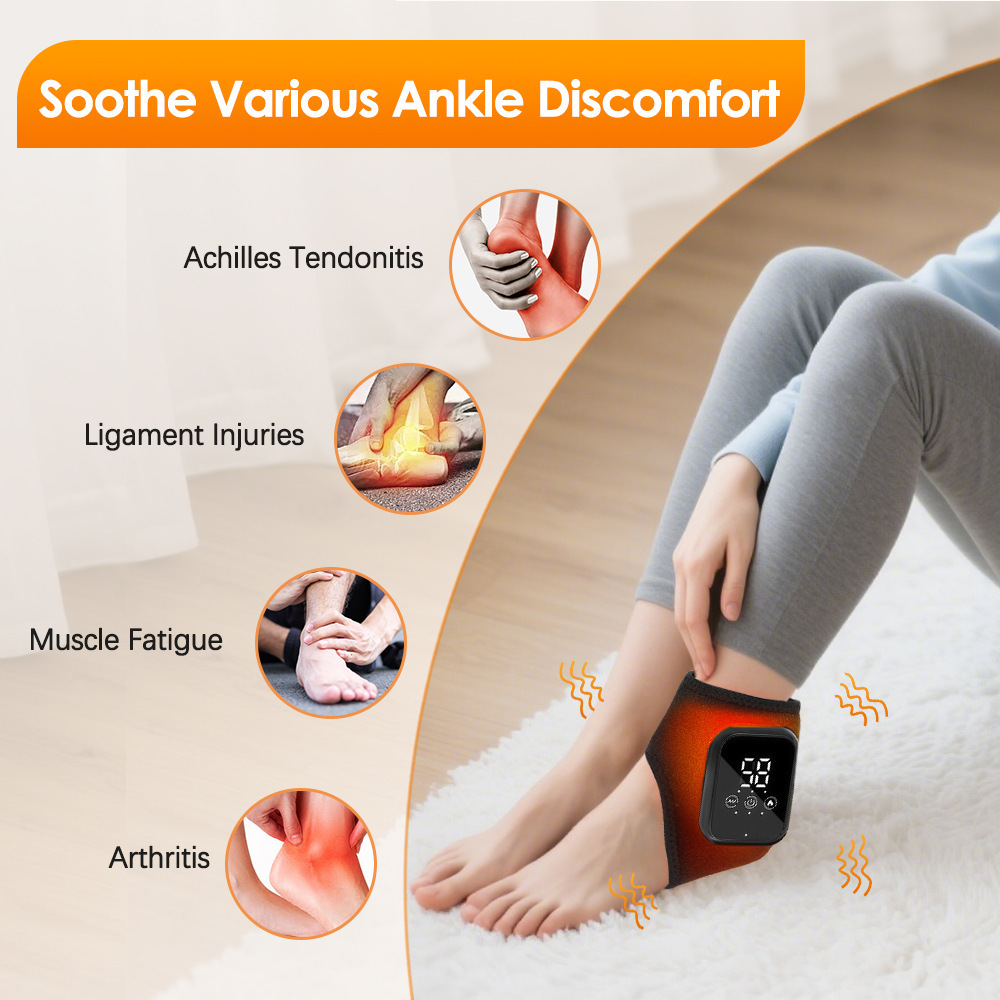 Ankle Mobility Band - 전기 발목 온열 마사지기 진동기 발열