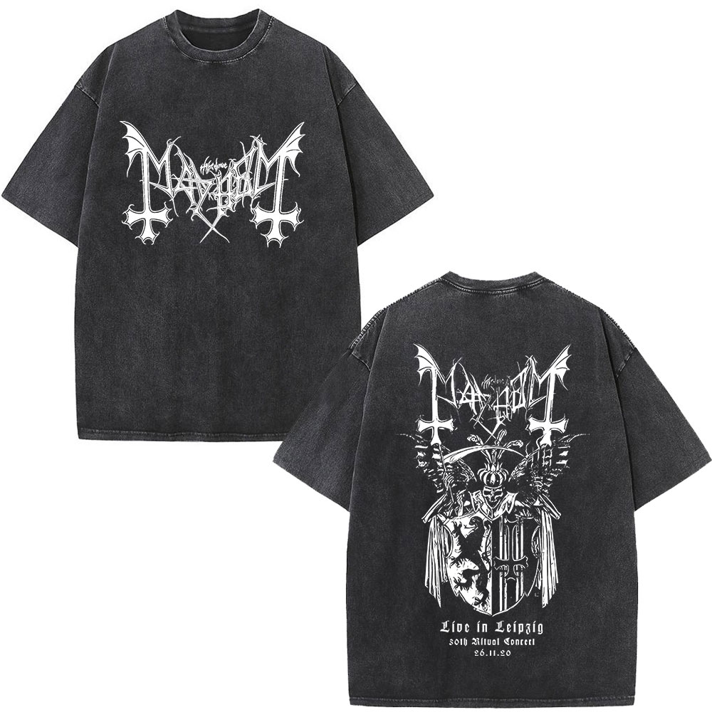 Darkthrone Mayhem 빈티지 워시 티셔츠 블 - Crossfit Mayhem 리뷰 및 가격