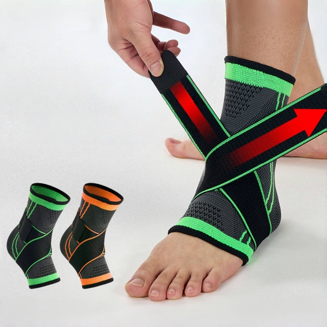 탄력있는 스포츠 발목 보호대 스트랩 나일론 니트 압박  - Ankle Mobility Band 리뷰 및 가격