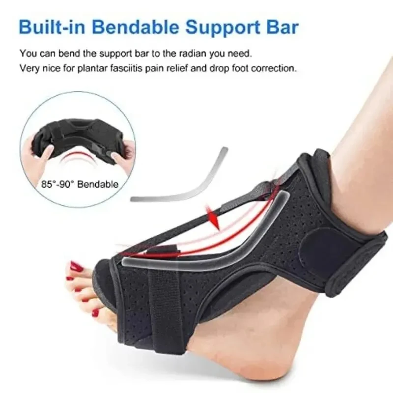 1PC 발바닥 근막염 야간 부목 조정 가능한 발목 받침 - Ankle Mobility Band 리뷰 및 가격